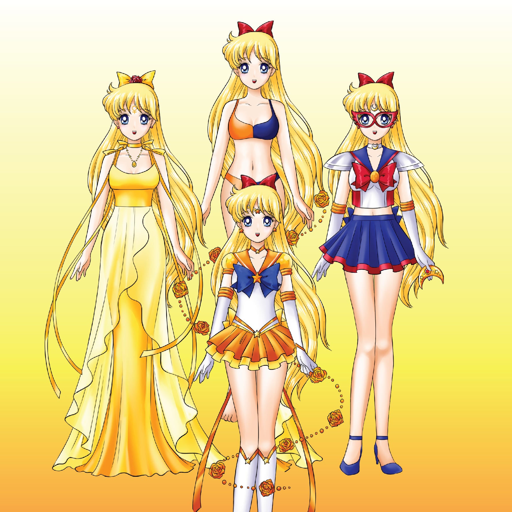 sailor venus princess dress Sailor Moon Eternal 2 Minako Aino Sailor Venus Cosplay Costume B Edition