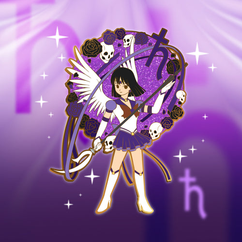 Eternal Saturn - Eternal Sailor Moon Full Body Enamel Pin