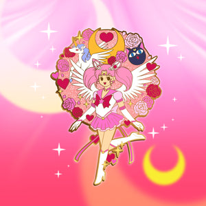 Eternal Chibi Moon - Eternal Sailor Moon Full Body Enamel Pin