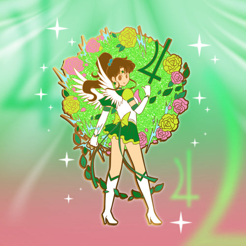 Eternal Jupiter - Eternal Sailor Moon Full Body Enamel Pin