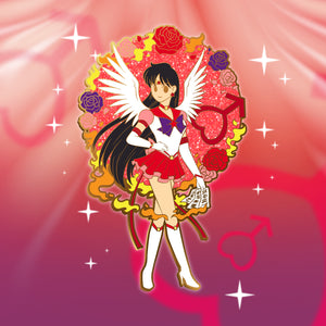 Eternal Mars - Eternal Sailor Moon Full Body Enamel Pin