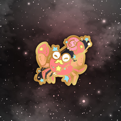 Cancer - Starry Zodiac Enamal Pin
