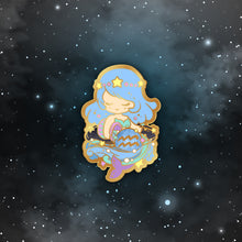 Load image into Gallery viewer, Aquarius - Starry Zodiac Enamal Pin