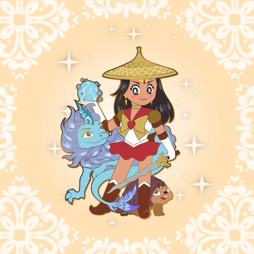 Sailor Raya 2.0 - Sailor Princesses 2.0 Enamel Pin