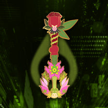 Load image into Gallery viewer, Palmon Keyblade - Digimon Keyblade Enamel Pin