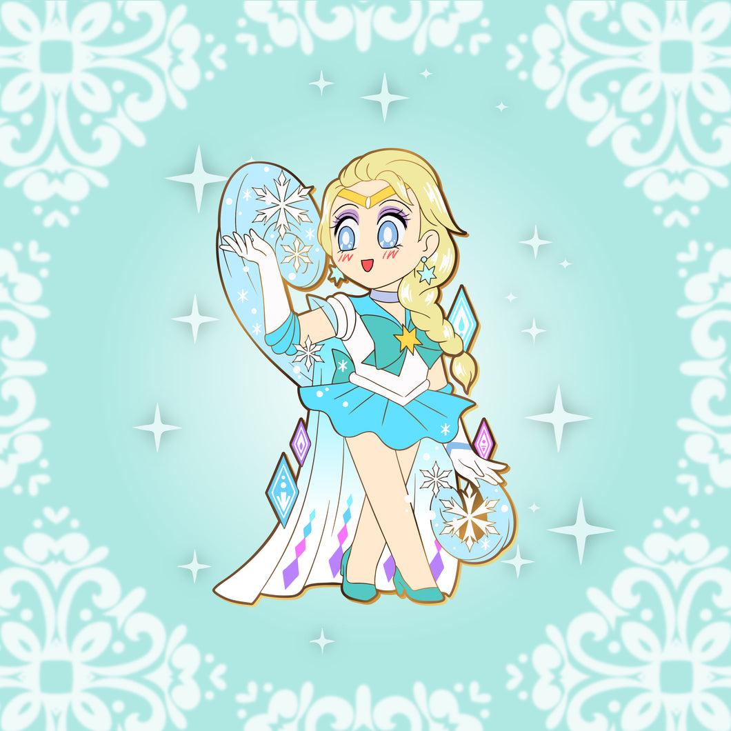 Sailor Elsa 2.0 - Sailor Princesses 2.0 Enamel Pin