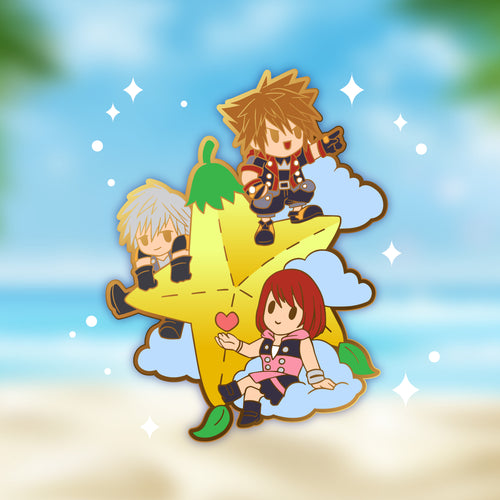 Destiny Trio Pin - Kingdom Hearts Trio Collection