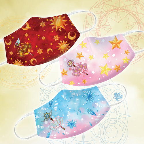 Card Captor Sakura Face Masks Bundle