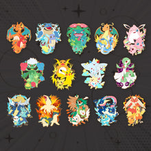 Load image into Gallery viewer, Dratini : Dragonite - Pokemon Evolution Enamel Pin