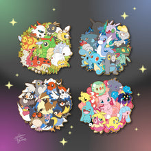 Load image into Gallery viewer, Bug Type Group - Pokemon Evolution Enamel Pin