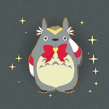 Load image into Gallery viewer, Sailor Totoro (My Neighbor Totoro) - Sailor Ghibli Enamel Pin