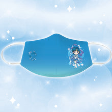 Load image into Gallery viewer, Sailor Mercury - Sailor Moon Fabric Face Mask