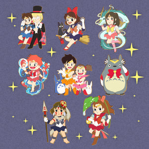 Sailor Kiki (Kiki's Delivery Service) - Sailor Ghibli Enamel Pin