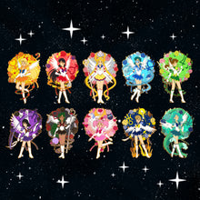 Load image into Gallery viewer, Eternal Chibi Moon - Eternal Sailor Moon Full Body Enamel Pin