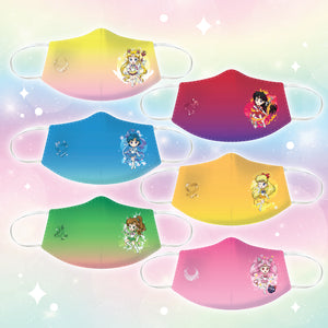 Sailor Mercury - Sailor Moon Fabric Face Mask