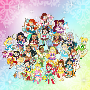 Sailor Mulan 2.0 - Sailor Princesses 2.0 Enamel Pin